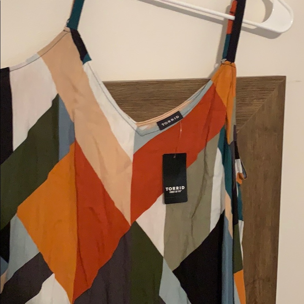 Spaghetti strap tank never worn!!